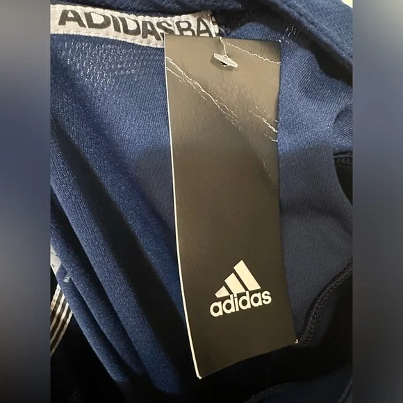 Adidas Baseball Shirt blue size medium - Picture 5 of 5
